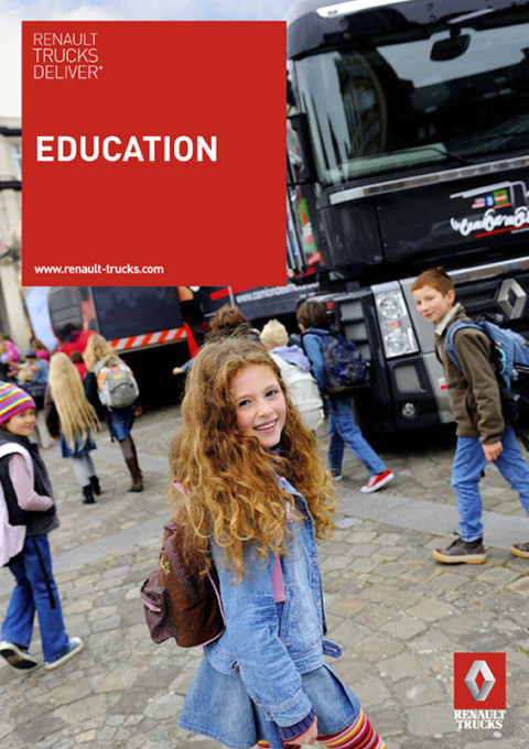 fred bourcier photographe renault trucks deliver education