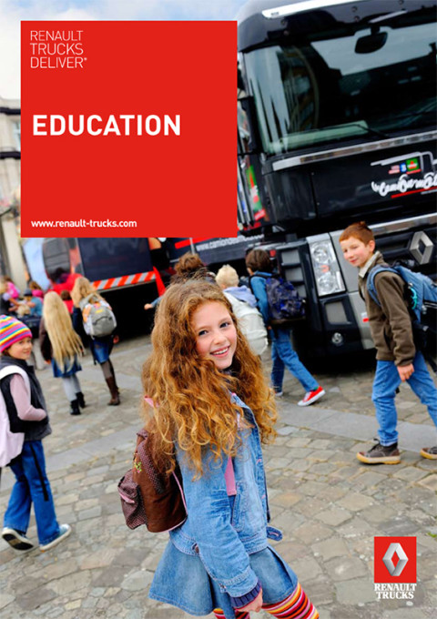 fred bourcier photographe Renault trucks deliver education