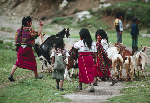 fred bourcier photographe reportage guatemala ixil enfants