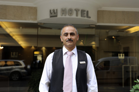 fred bourcier photographe reportage liban beyrouth hotel valet