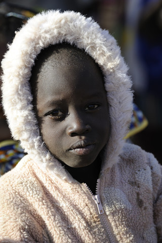 visite médicale dans la brousse au burkina faso pour l'association enfants du monde reportage photo fred bourcier