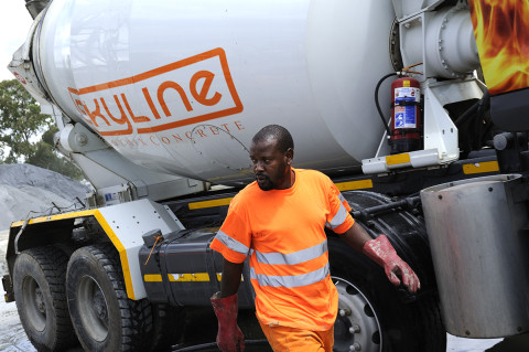 fred bourcier photographe reportage renault trucks camion toupie btp afrique du sud 02