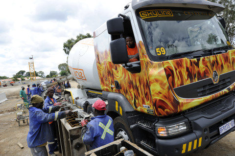 fred bourcier photographe reportage renault trucks camion toupie btp afrique du sud 07