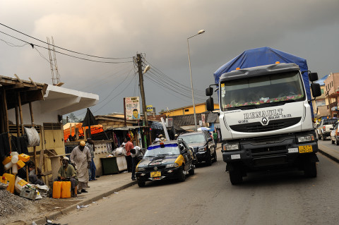 fred bourcier photographe reportage renault trucks ghana transport cacao 20