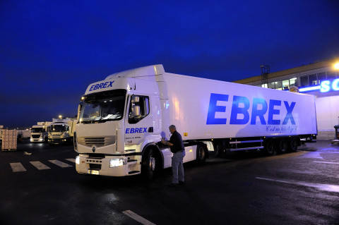 reportage photo fred bourcier au marché de Rungis pour Renault trucks