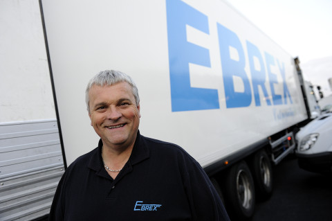 portrait chauffeur livreur marche de Rungis reportage photo renault trucks par fred bourcier