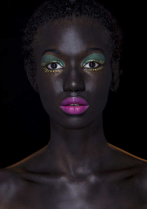 beauty portrait par fred bourcier photographe beauté